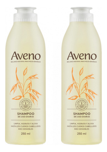 Combo X2 Shampoo Aveno Ideal Pieles Sensibles