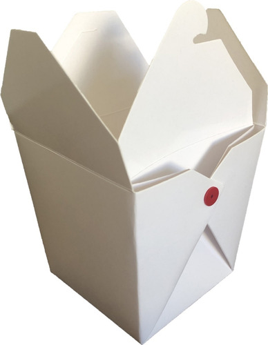 Imagem 2 de 2 de Embalagem Caixa Box Comida Chinesa Yakisoba Delivery - 100un