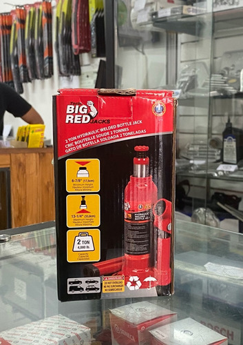 Imagen 3 de 8 de Gato Hidraulico Tipo Botella 2 Toneladas Somos Tienda Fisica