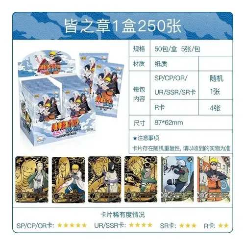 Lq/ X Kayou Cards Naruto Jutsu Capítulo Vol.1, 1 Caixa  ./h