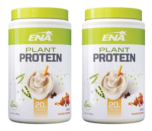 Proteina Vegana 2 Un X 375 Gr Plant Protein Ena Vegetal