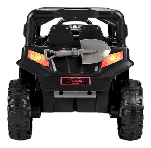 Montable Electrico Camioneta 4x4 Control Remoto Luz Led 12v Color Negro Joykoo
