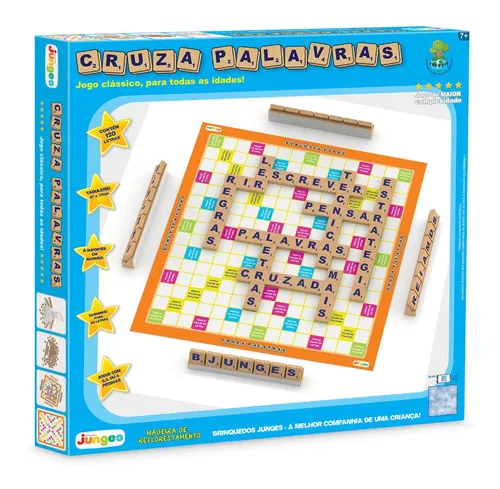 Jogo com palavras brinquedos