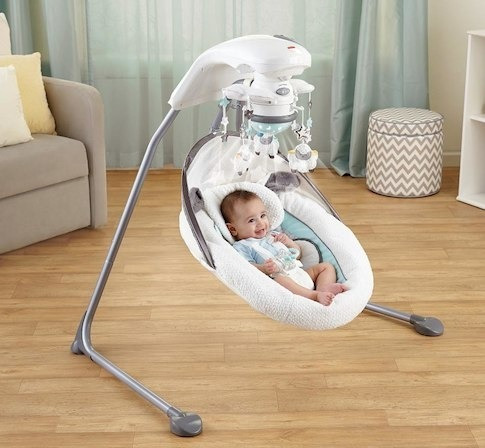 Baby Swing Silla Columpio Para Bebe Fisher Price Columpio