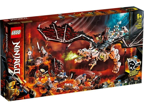 Lego Ninjago 71721 Skull Sorcerer's Dragon Nuevo Envio Grati