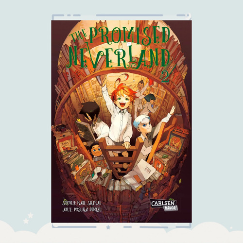 Manga The Promised Neverland Tomo 2