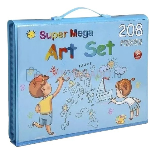 Set De Manualidades Kit De Arte Para Niños De 208 Pcs