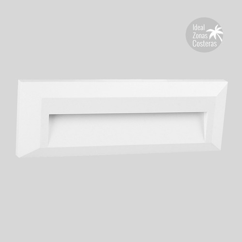 Imagen 4 de 7 de Lámpara Para Muro Exterior Blanco, 1.5 W, Luz Neutra