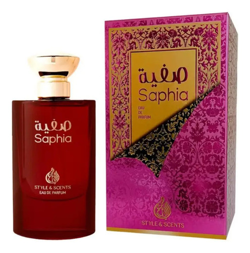 Perfume Árabe Feminino Saphia 100ml Deluxe Edition - Marcante Style & Scents