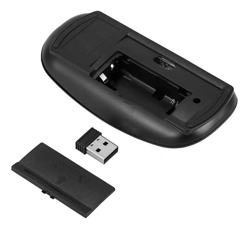 Mouse Sem Fio Wireless Óptico Usb Ergonômico Pc Notebook Pt