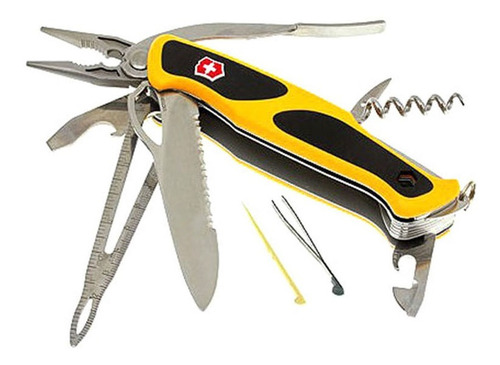 Canivete Ranger Grip Boatsman Amarelo 22 Funções Victorinox