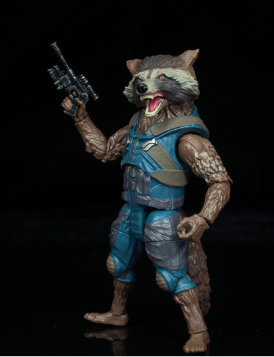 Figura Rocket Raccoon Cosmic Rewind / Marvel Legends