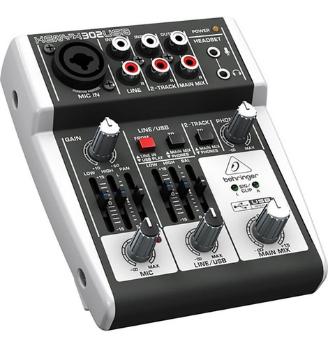 Mesa De Som Behringer Xenyx 302 Usb Mixer Bivolt