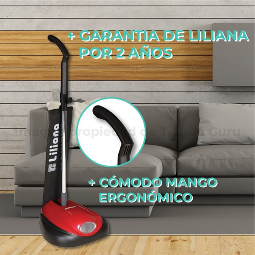 Imagen 5 de 6 de Lustraspiradora Espejo Con Luz Y Paños Liliana 3.6l Ll350