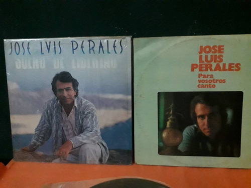 Lp Jose Luis Perales Para Vosotros Canto/sueño De Libertad (Usado)