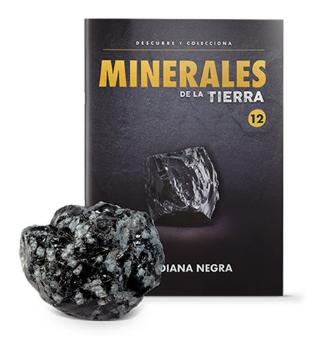 Minerales De La Tierra - Obsidiana Negra Coleccionable Comer