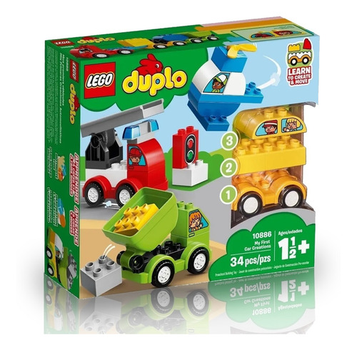 Lego Duplo Preschool Creaciones Mi Primer Auto 10886
