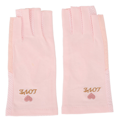 Guantes De Manicura Protección Uv Uv Fibra De Algodón Sin