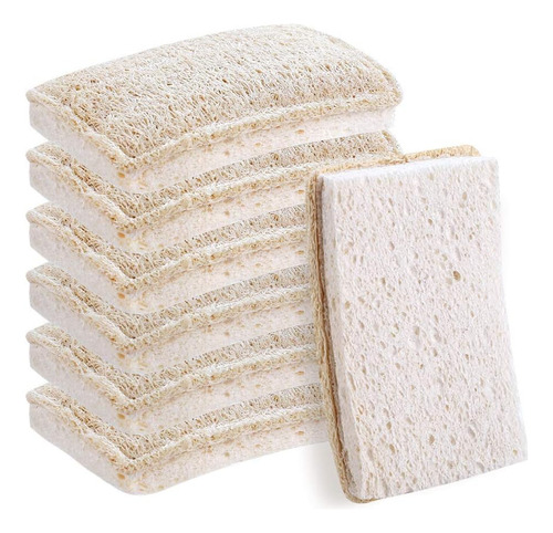 Esponjas Ecológicas Para Platos De Lufa, 6 Unidades