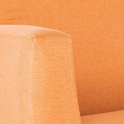 Sofa Lewis Mandarina Këssa Cdmx