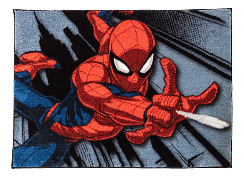Alfombra Spiderman - Decorativa Para Ninos, 40x54 Pulgadas.