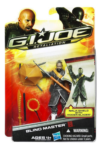 Figura De Acción G.i. Joe Blind Master 3.75 Para Niños