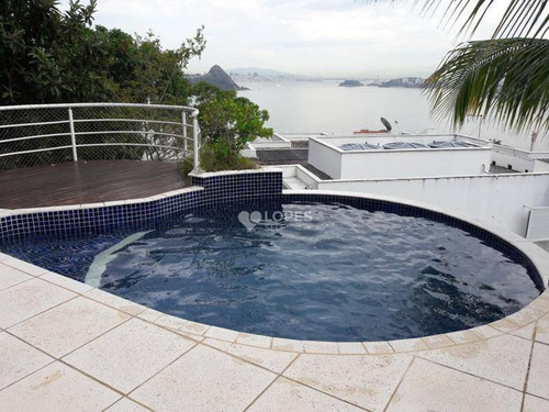 Imagem 17 de 21 de Casa Com 4 Dormitórios À Venda, 495 M² Por R$ 4.000.000,00 - Charitas - Niterói/rj - Ca15915