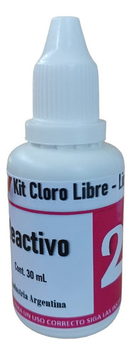 Kit Determinacion De Cloro Libre (200 Pruebas) - Salttech
