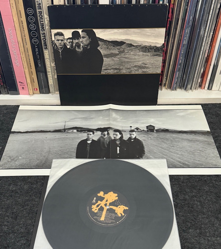 U2 Vinilo The Joshua Tree Usa Año 1987 Club Edition + Poster