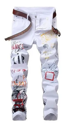 Pantalones vaqueros hip hop hombre hotsell