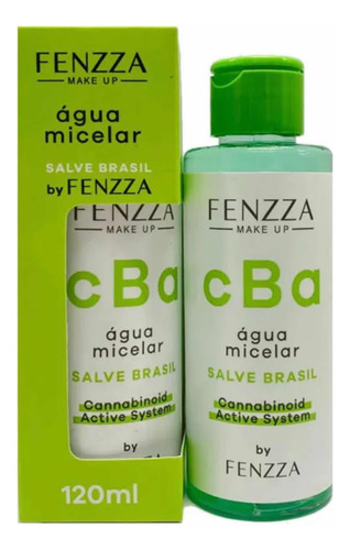 Água Micelar Cba Salve Brasil 120 Ml Fenzza