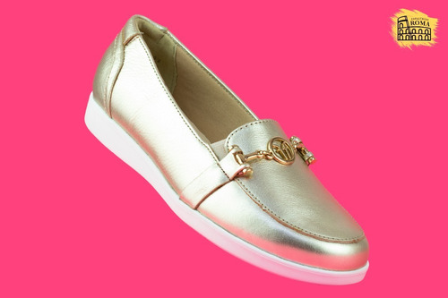 Imagen 7 de 8 de Zapatos Bonitos Dama Flexi 45302 Oro Originales