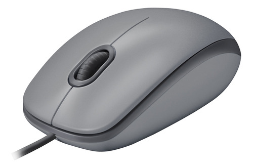 Logitech M110 Mouse Con Cable Usb Gris