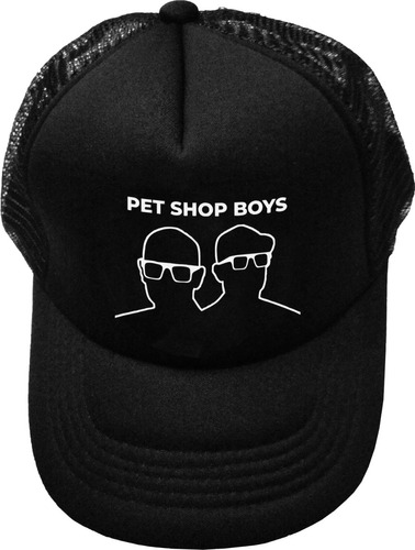 Gorra Malla Pet Shop Boys Pop Dance Estampada Tv Urbanoz