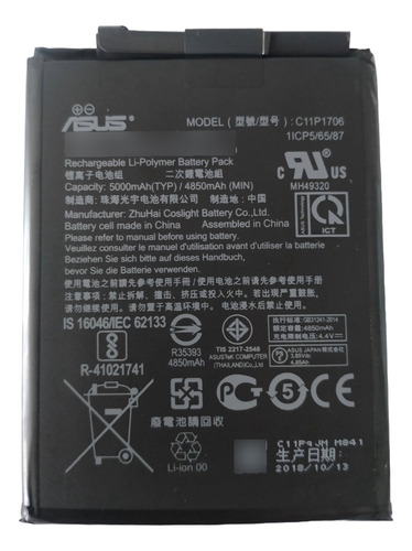 Bateria Zenfone Max Pró M2 Zb631kl C11p1706