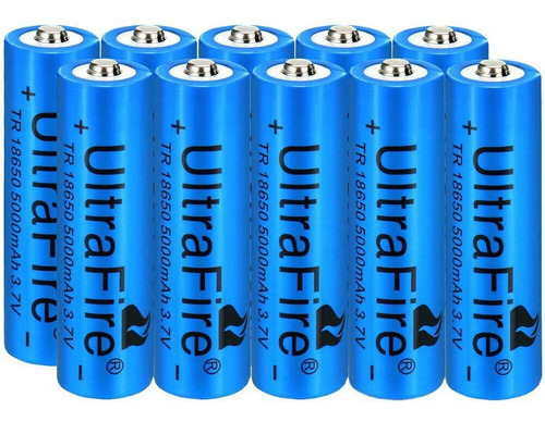 Imagen 3 de 8 de 1 Pila Bateria Recargable 18650 Ultrafire 5000mah 3.7v