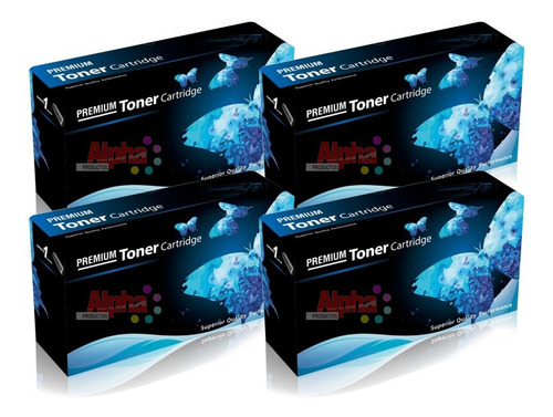 Imagen 1 de 3 de Kit 4 Toner Compatible Tn-1060 Hl-1112 1110 1815 1810 Calidad Premium