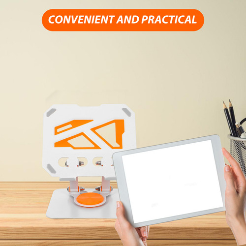Soporte Ajustable Para Tableta De Escritorio: Plegable Y Liv
