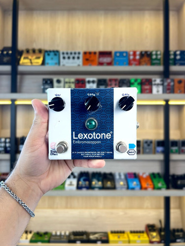Pedal Mg Music Lexotone Embromazappan Branco (Usado)