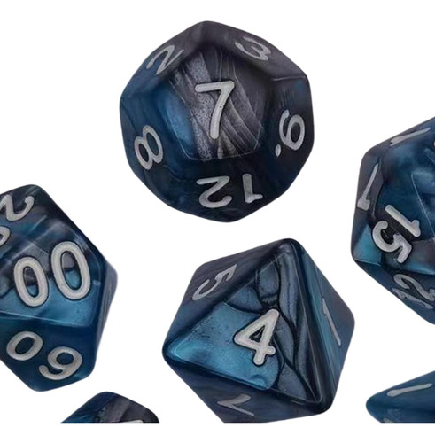 3 X 7x Dados Poliédricos D6 D4 D8 D10 D12 D20 Superficie