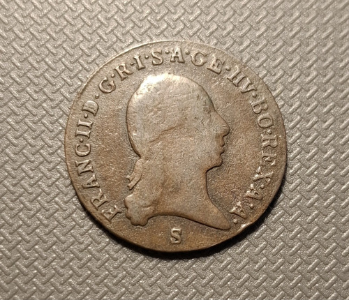 Austria. 1 Kreuzer 1800 Km# 2111 (Usado)