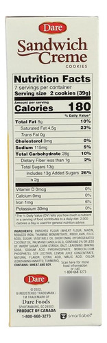 Galletas De Limón Crema Dare 288 G