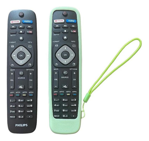 Control Para Pantalla Philips Smart Tv O Net Tv Mas Funda