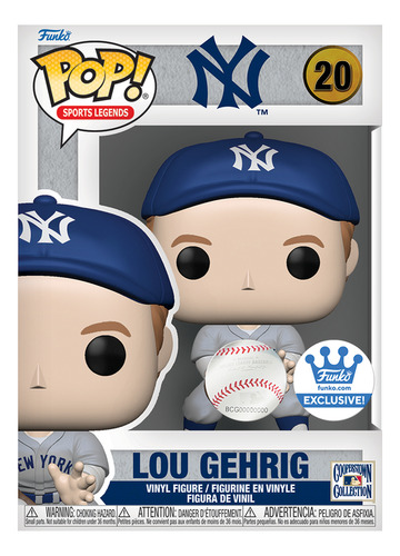 Funko Pop! Yankees - Lou Gehrig Uniforme Alternativo #20