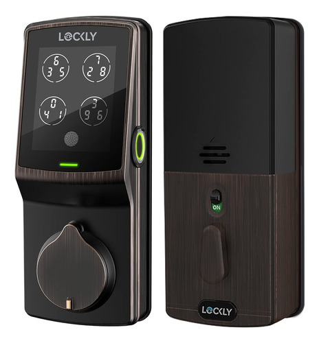 Lockly Cerrojo Seguro Plus | Cerradura Inteligente Bluetooth