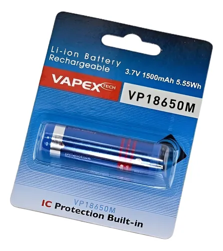 comprar Pila Bateria Recargable 18650m 1500mah 3.7v Vapex