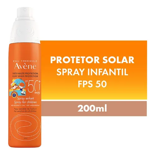 Avène Eau Thermale Fps50 Protetor Solar Infantil Corp 200ml
