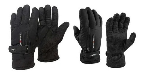 Guantes Cremallera Impermeable Térmico Moto Viaje Ciclismo 