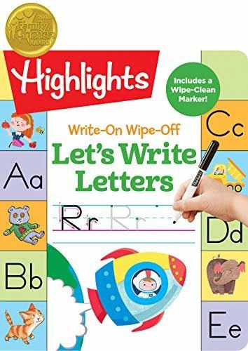 Book : Write-on Wipe-off Lets Write Letters (highlights..