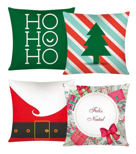 Kit 4 Capas De Almofadas Decorativo
